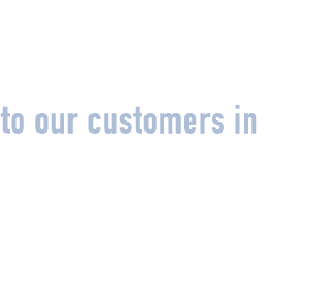 The happiness to our customers in the STRATEGY